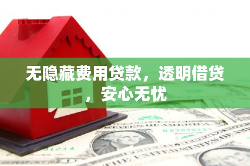 安溪无隐藏费用贷款，透明借贷，安心无忧