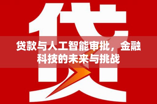德兴贷款与人工智能审批，金融科技的未来与挑战
