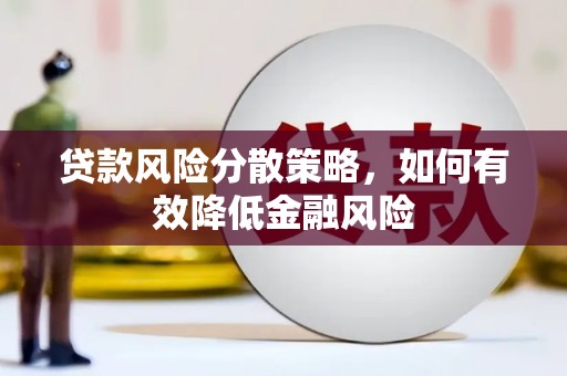 海原贷款风险分散策略，如何有效降低金融风险