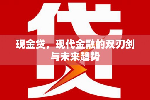 吴起现金贷，现代金融的双刃剑与未来趋势