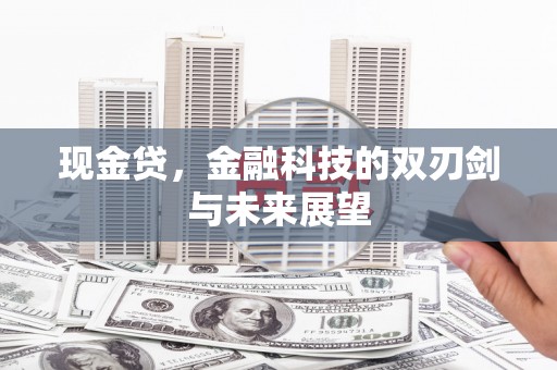 广陵现金贷，金融科技的双刃剑与未来展望