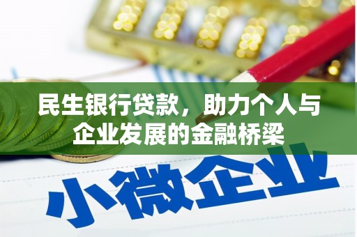 囊谦民生银行贷款，助力个人与企业发展的金融桥梁
