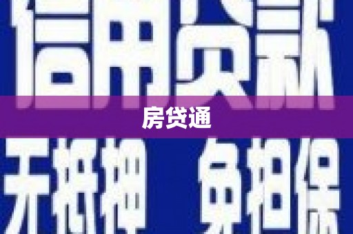 大足房贷通