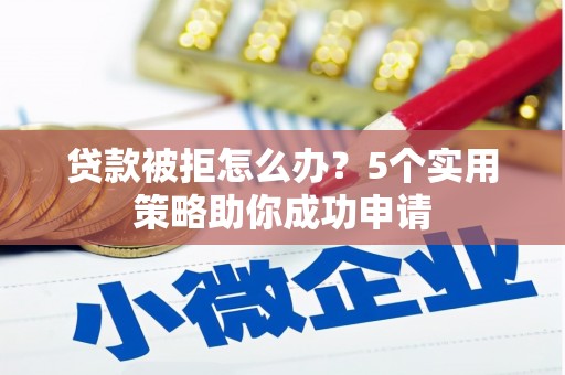 泰顺贷款被拒怎么办？5个实用策略助你成功申请